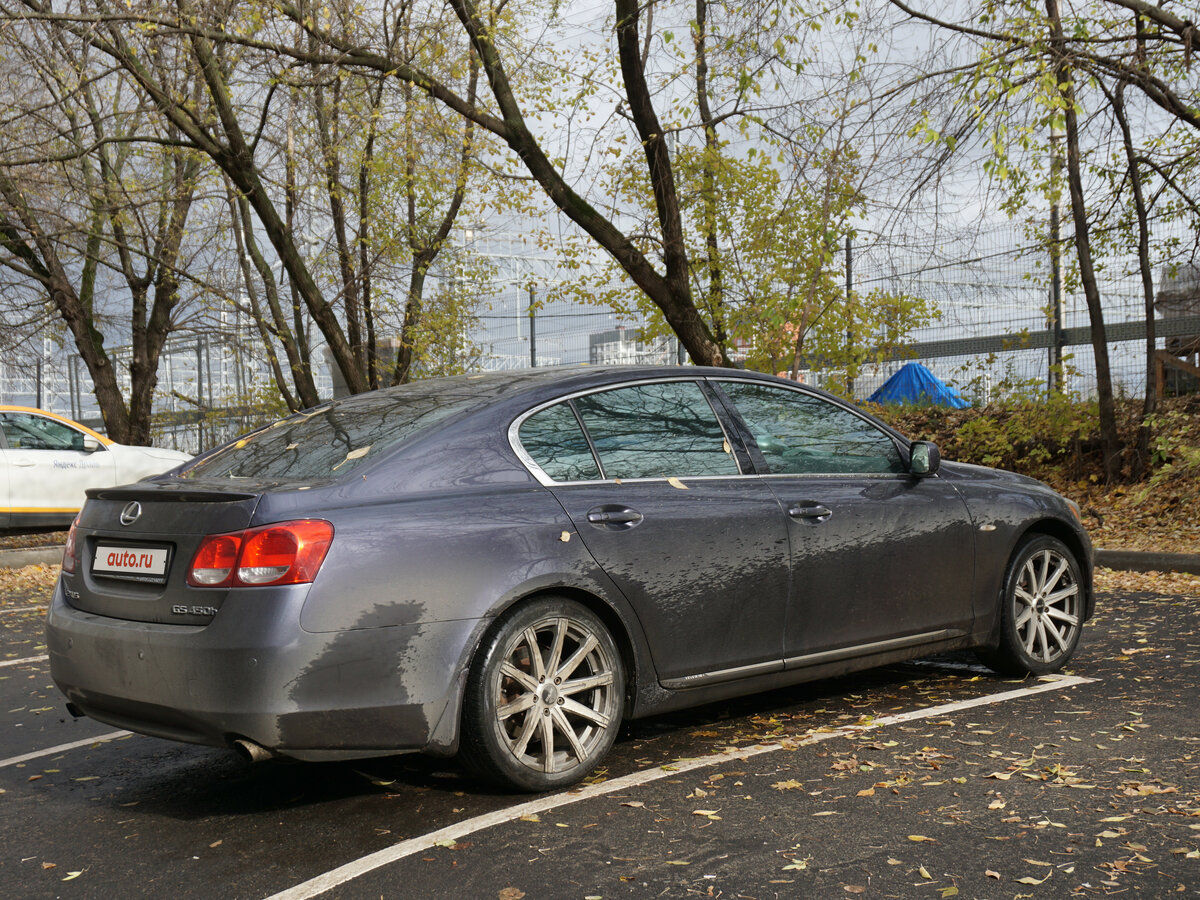 Купить б/у Lexus GS III 450h 3.5hyb CVT (296 л.с.) гибрид