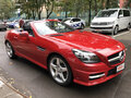 Mercedes SLK r172 красный