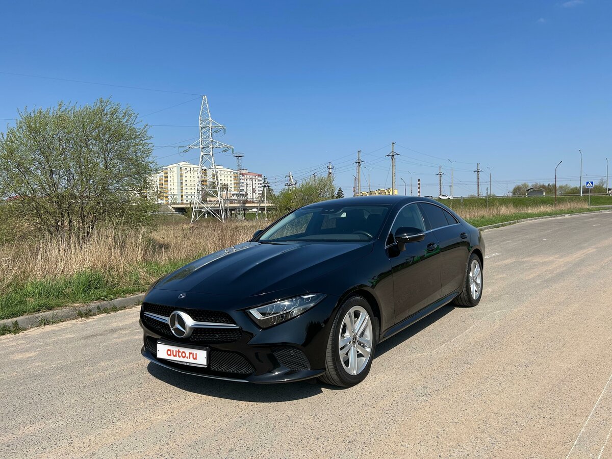 Мерседес цлс черный
