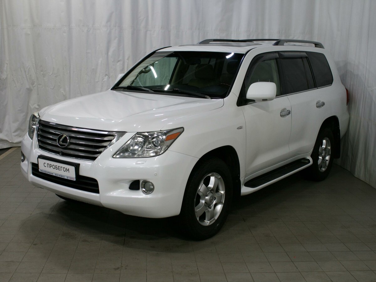Lexus LX 570 2008 Р±РµР»С‹Р№