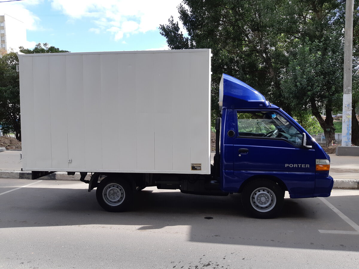 Изготовление будки на портер