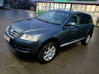 2005 Volkswagen Touareg I, зелёный, 650000 рублей, вид 1