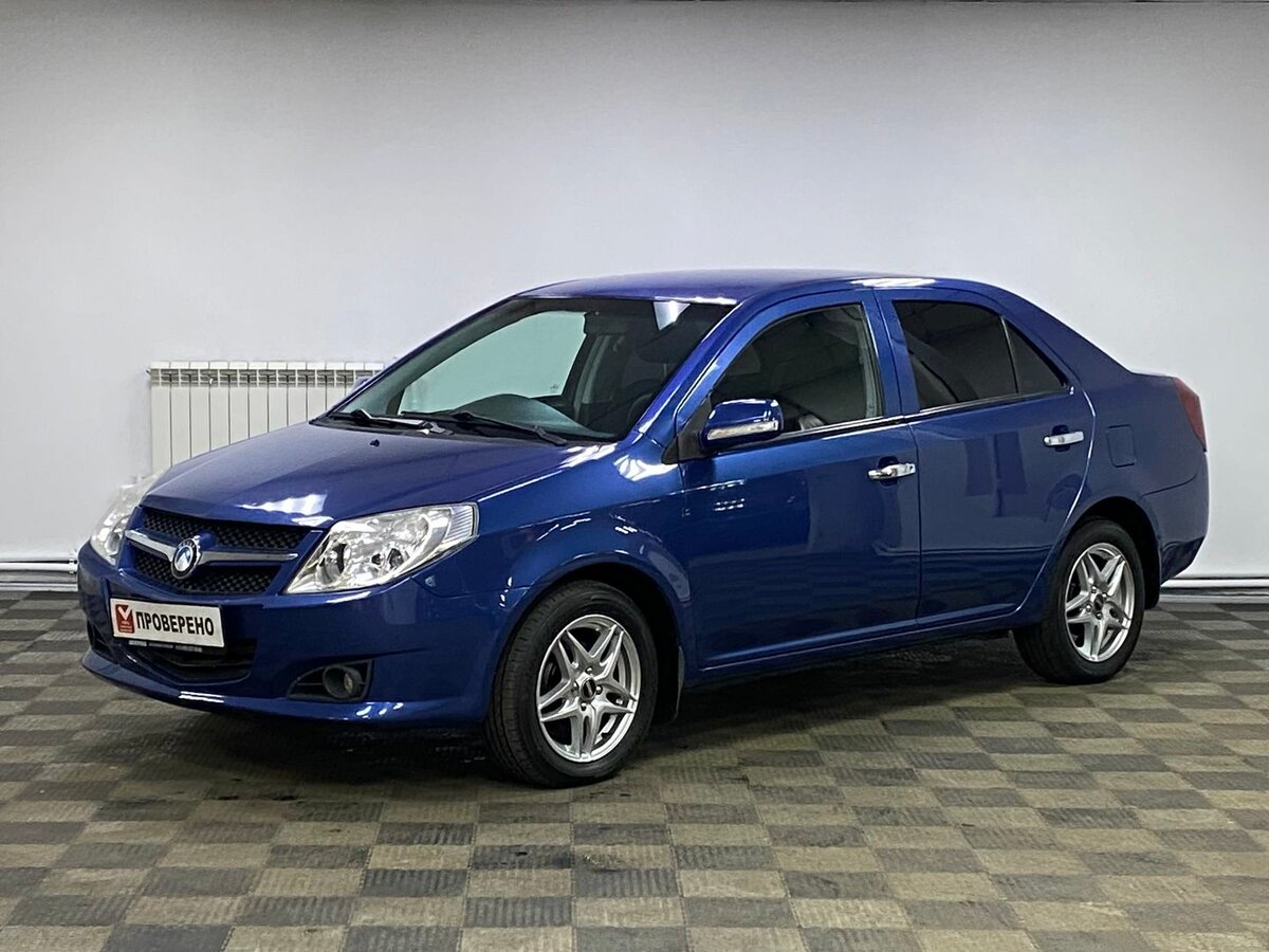 Купить б/у Geely MK I 1.5 MT (94 л.с.) бензин механика в Москве: синий ...