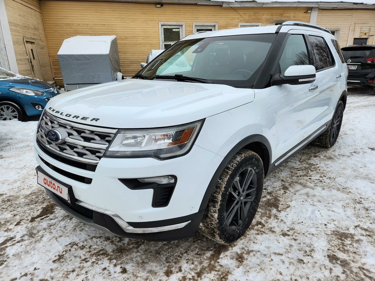 Купить б/у Ford Explorer V Рестайлинг 2 3.5 AT (249 л.с.) 4WD бензин ...