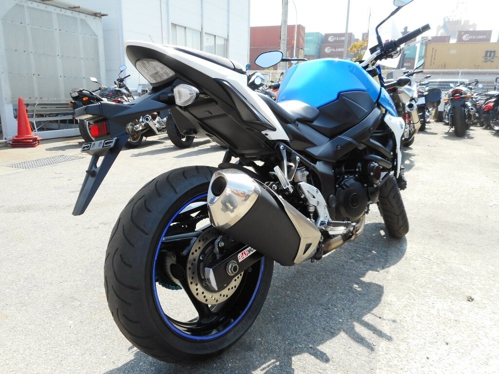 Купить б/у Suzuki GSR 750 инжектор 6 передач в Уфе: синий naked bike 2013 года н