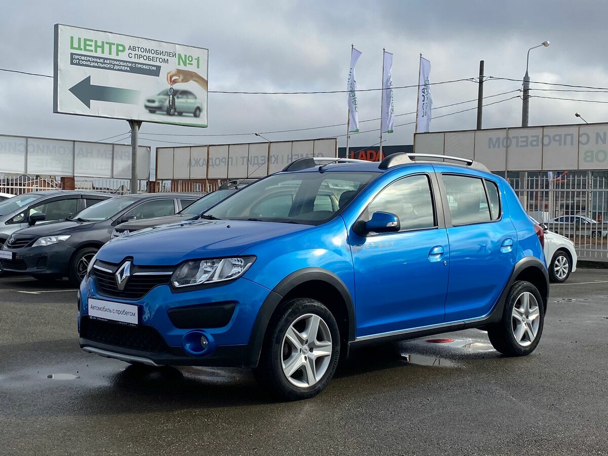 Купить б/у Renault Sandero II Stepway 1.6 MT (102 л.с.) бензин механика ...