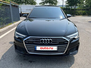 2022 Audi A6 45 TFSI V (C8) Рестайлинг, чёрный, 3790000 рублей, вид 1
