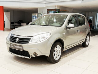 2011 Renault Sandero I, бежевый, 360000 рублей, вид 1