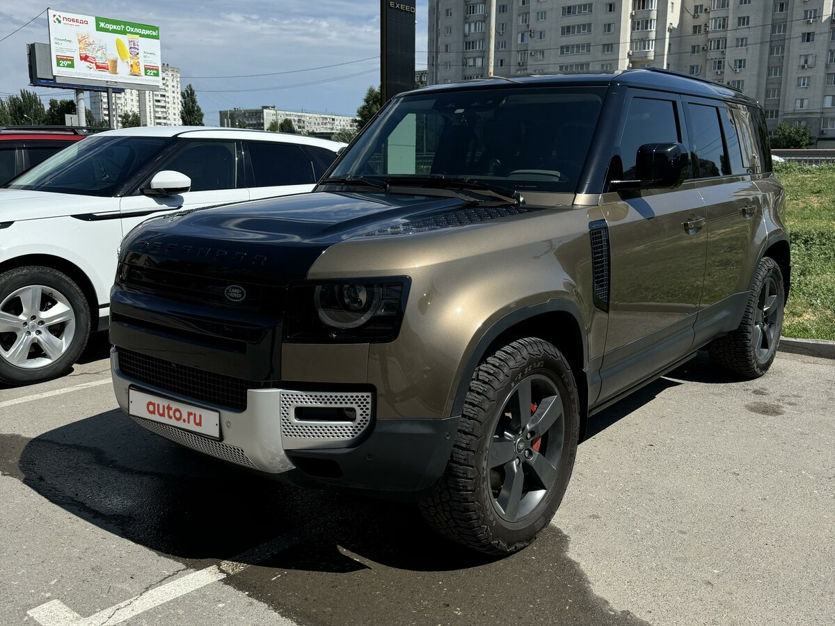 Купить б/у Land Rover Defender II 110 2.0d AT (200 л.с.) 4WD дизель ...