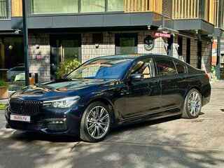 2016 BMW 7 серии 730d xDrive VI (G11/G12), чёрный, 3700000 рублей, вид 1