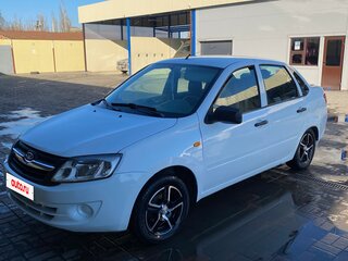 2013 Lada (ВАЗ) Granta I, белый, 490000 рублей, вид 1