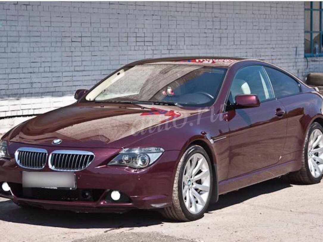 BMW 650 Вишневая