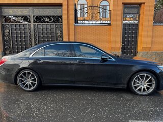 2017 Mercedes-Benz S-Класс 400 d Long VI (W222, C217) Рестайлинг, чёрный, 3000000 рублей, вид 1