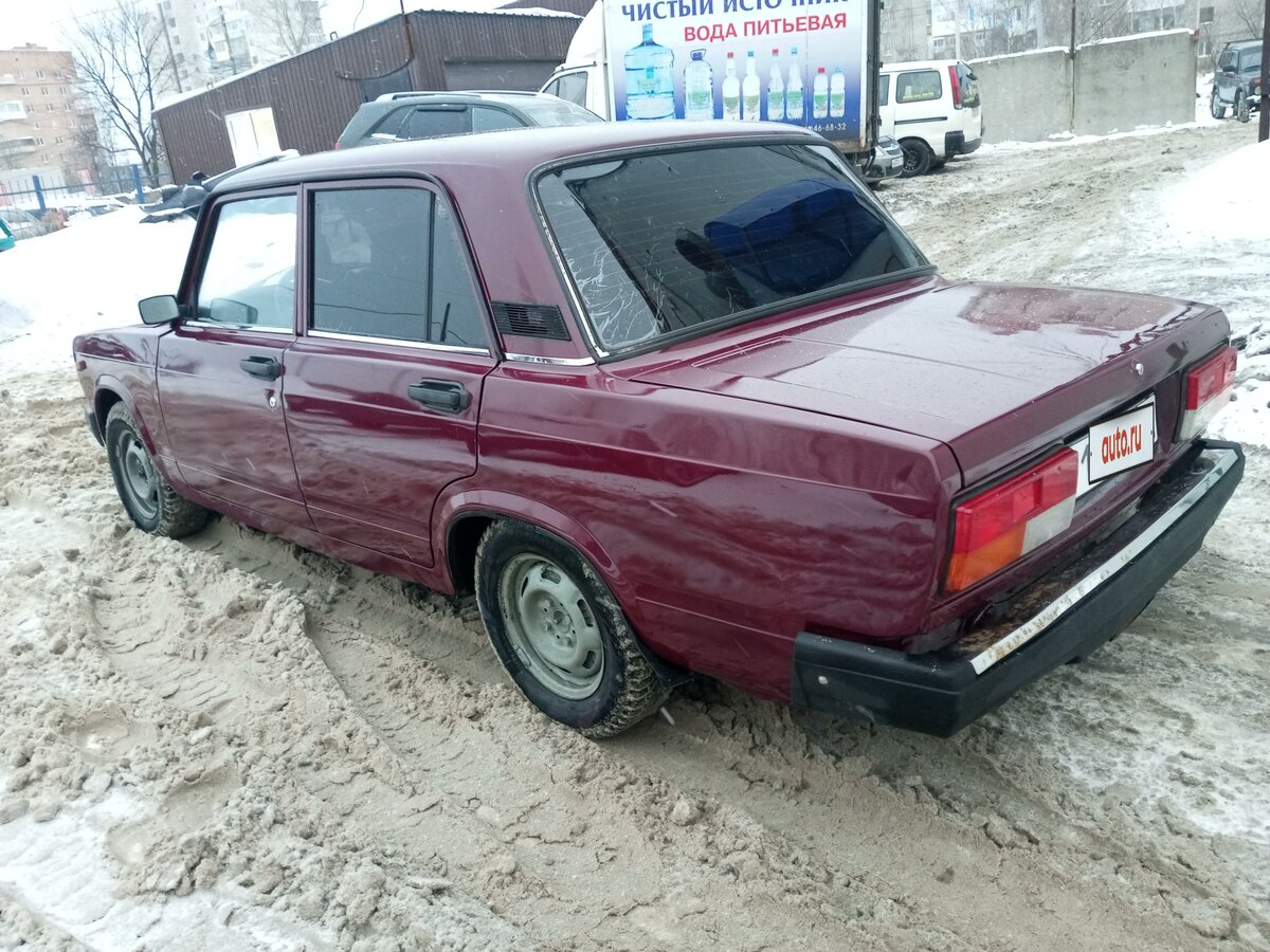 ВАЗ 2107 пурпурный