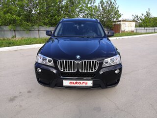 2013 BMW X3 20d xDrive II (F25), чёрный, 1890000 рублей, вид 1