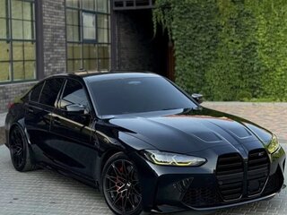 2021 BMW M3 Competition Package VI (G80), чёрный, 8000000 рублей, вид 1