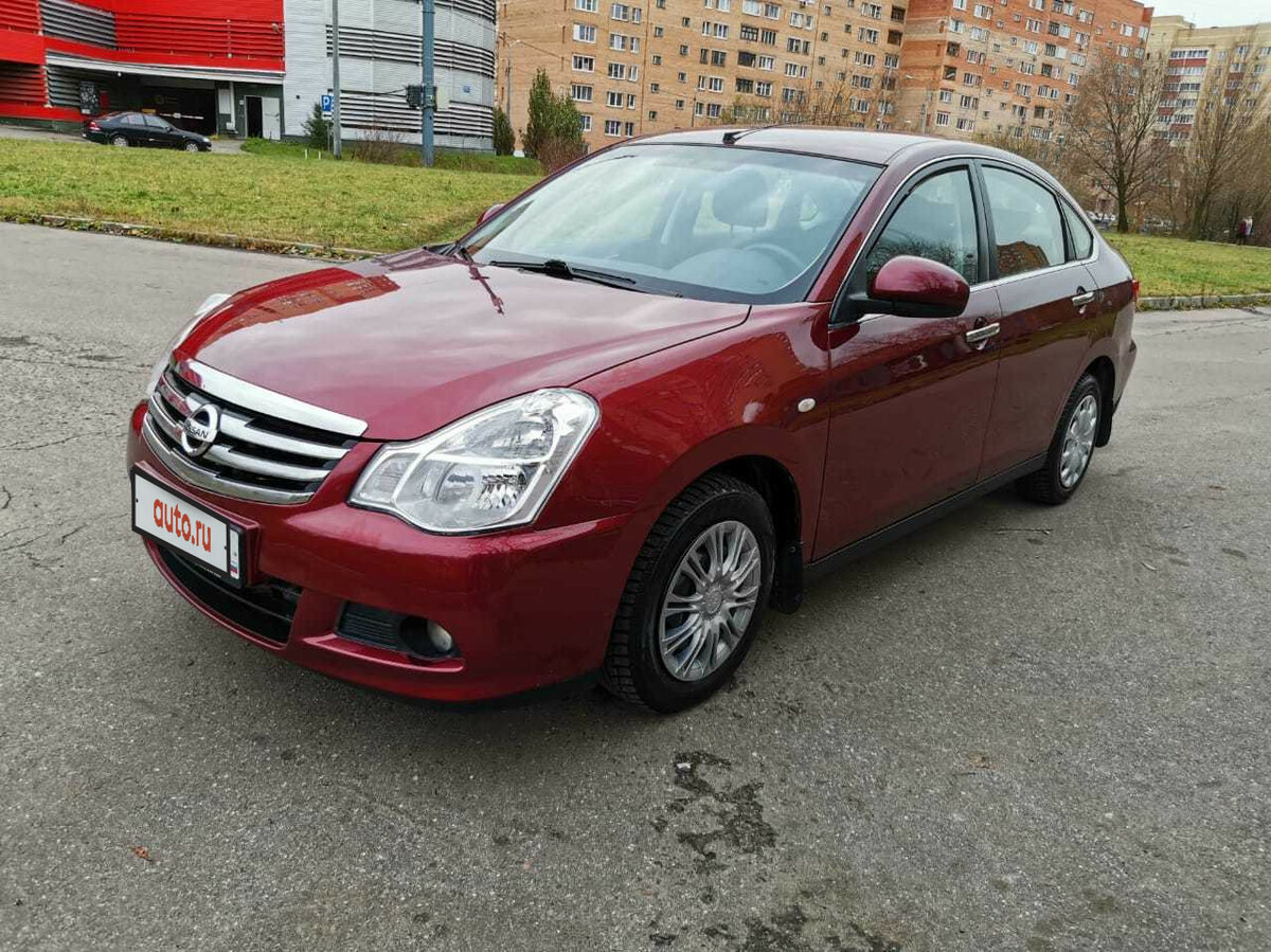 Almera g15 задние колодки