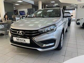 2025 Lada (ВАЗ) Vesta I Рестайлинг (NG), серебристый, 1991000 рублей, вид 1