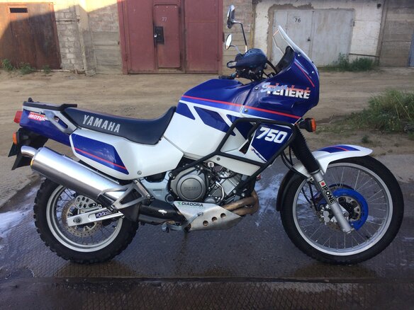1995 Yamaha XTZ750 Super Tenere, синий