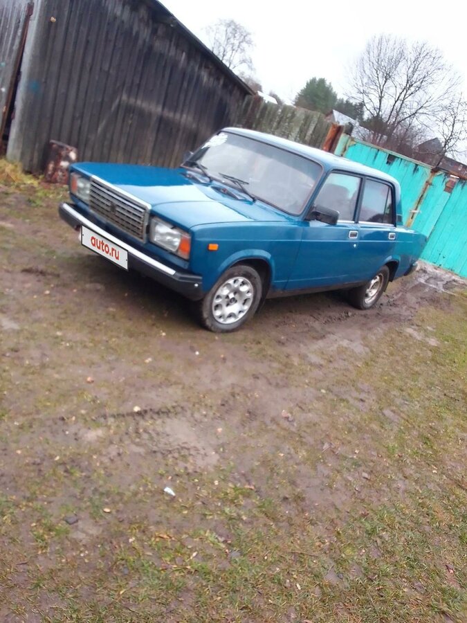 Синий лада ваз