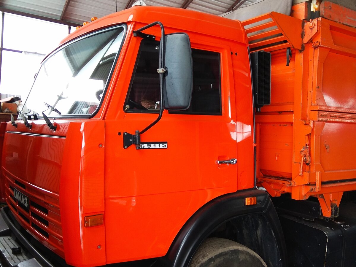 Картинки камаз оранжевый