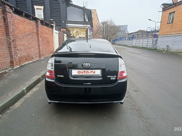 2007 Toyota Prius II Рестайлинг (XW20), чёрный, 800000 рублей - вид 3