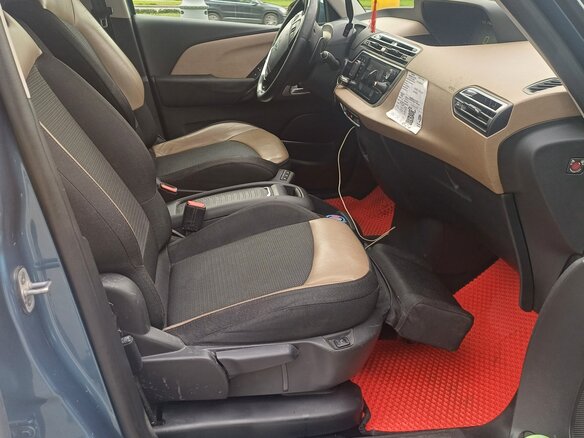 2015 Citroen C4 Picasso Grand II, голубой, 850000 рублей - вид 5