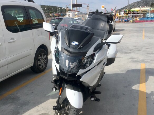 2017 BMW K 1600 GTL, белый - вид 12