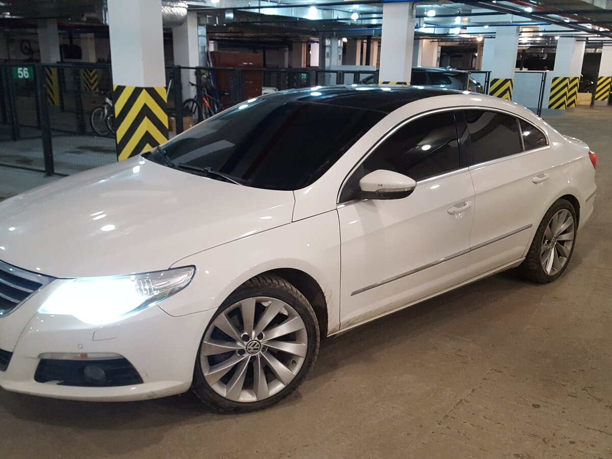 Volkswagen Passat cc 2009 Р±РµР»С‹Р№