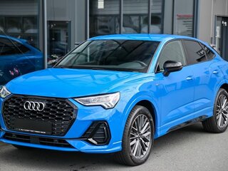 2021 Audi Q3 40 TFSI II (F3), синий, 2550000 рублей, вид 1