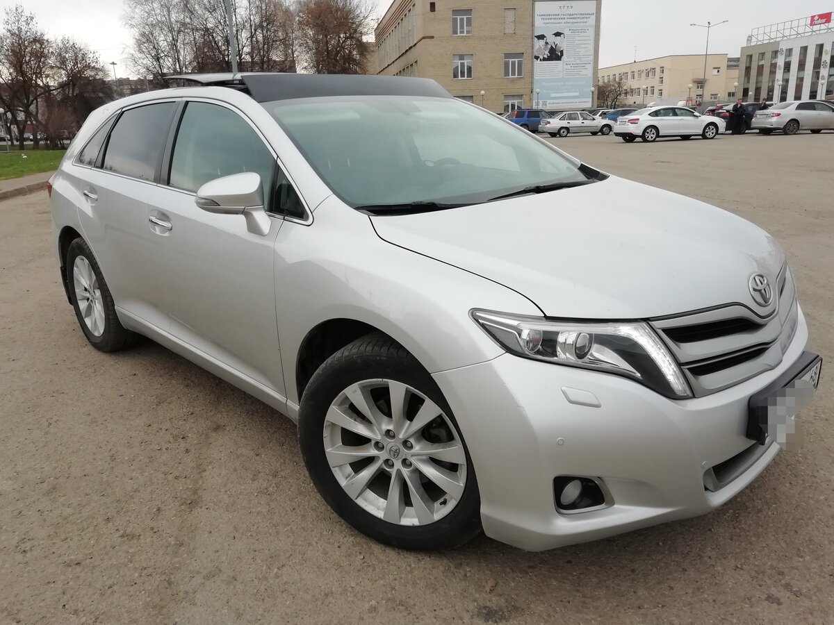 Toyota Venza 2021 белая