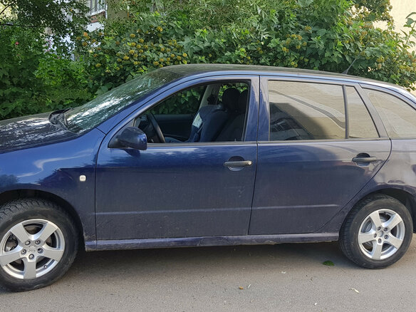 2005 Skoda Fabia I Рестайлинг, синий - вид 7