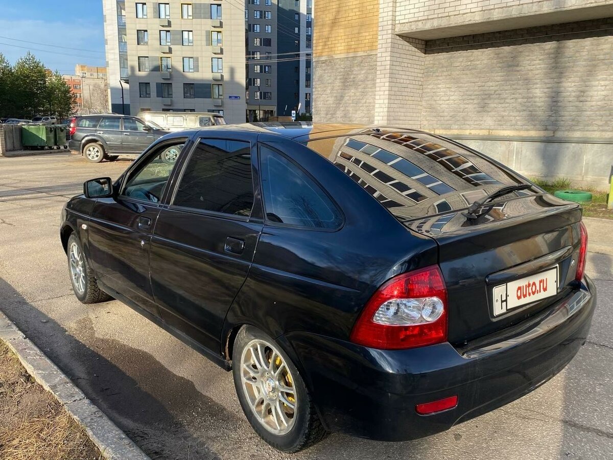 Приора 656 черный