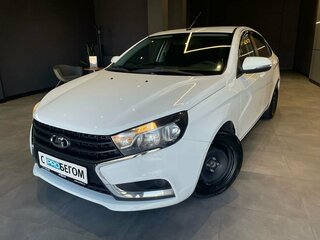2019 Lada (ВАЗ) Vesta I, белый, 800000 рублей, вид 1