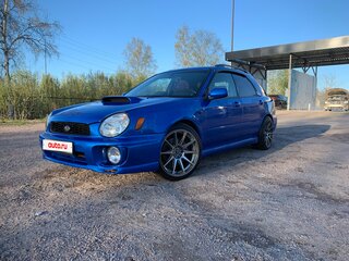 2001 Subaru Impreza WRX II, синий, 850000 рублей, вид 1
