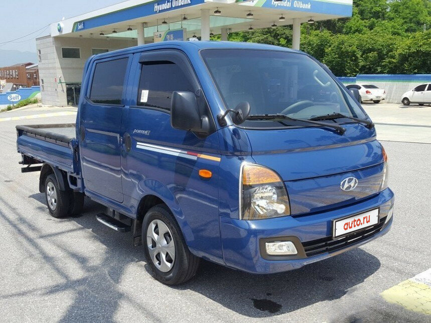 Купить б/у Hyundai Porter II дизель механика в Нижнем Новгороде: синий ...