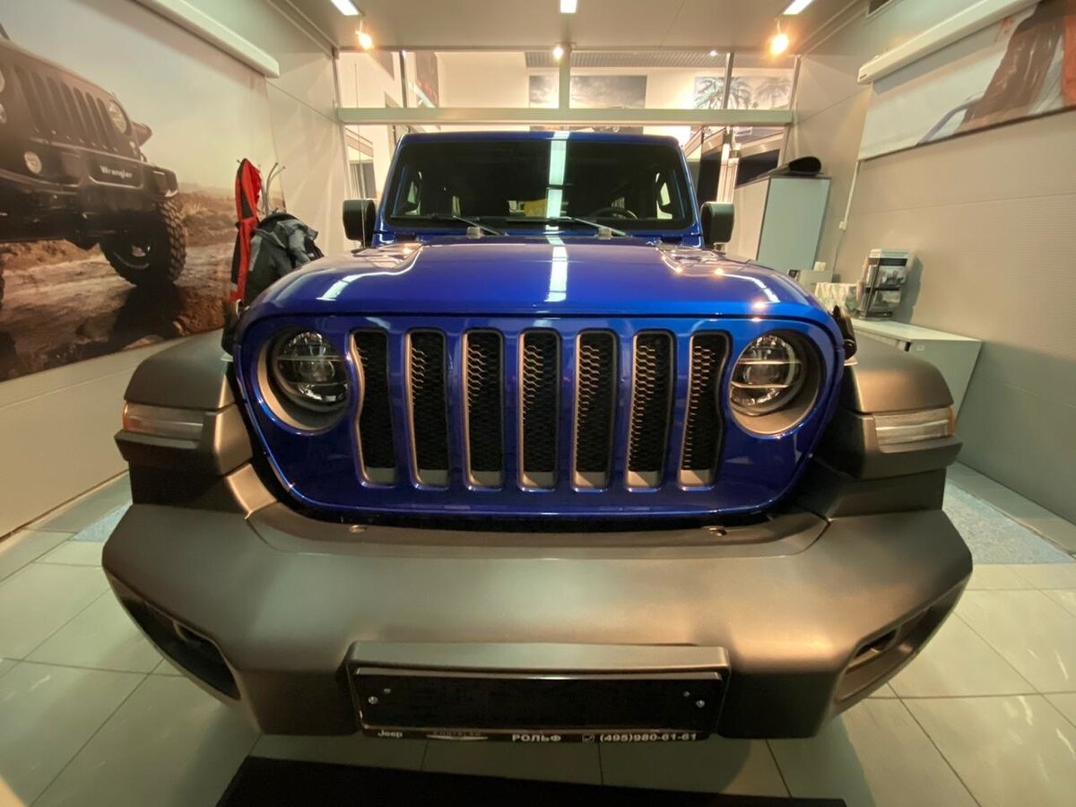 Real Hero Jeep синий