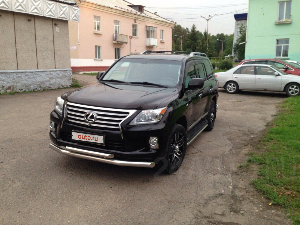 Lexus lx570 2008 черный