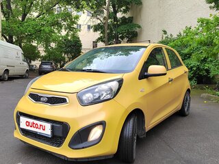 2013 Kia Picanto II, жёлтый, 820000 рублей, вид 1