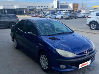 2009 Peugeot 206, синий, 295000 рублей, вид 1