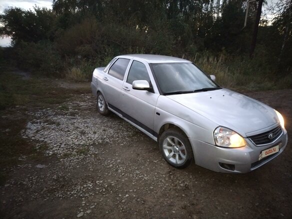 2008 Lada (ВАЗ) Priora I, серебристый - вид 2