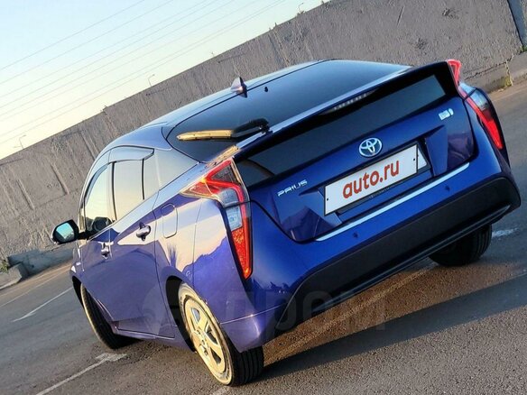 2016 Toyota Prius IV (XW50), синий, 1680000 рублей - вид 10