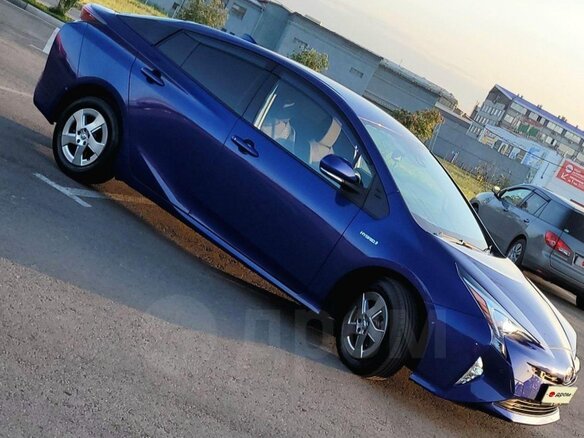 2016 Toyota Prius IV (XW50), синий, 1680000 рублей - вид 20
