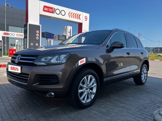 2012 Volkswagen Touareg II, коричневый, 1950000 рублей, вид 1