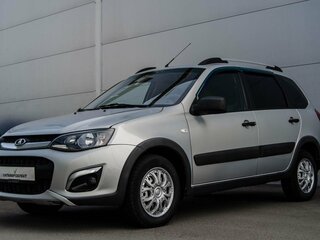 2017 Lada (ВАЗ) Kalina Cross II, серебристый, 600000 рублей, вид 1