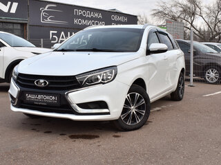 2020 Lada (ВАЗ) Vesta SW I, белый, 970000 рублей, вид 1