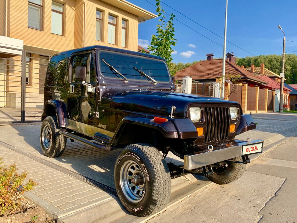 Купить б/у Jeep Wrangler I (YJ) 2.5 MT (119 л.с.) 4WD