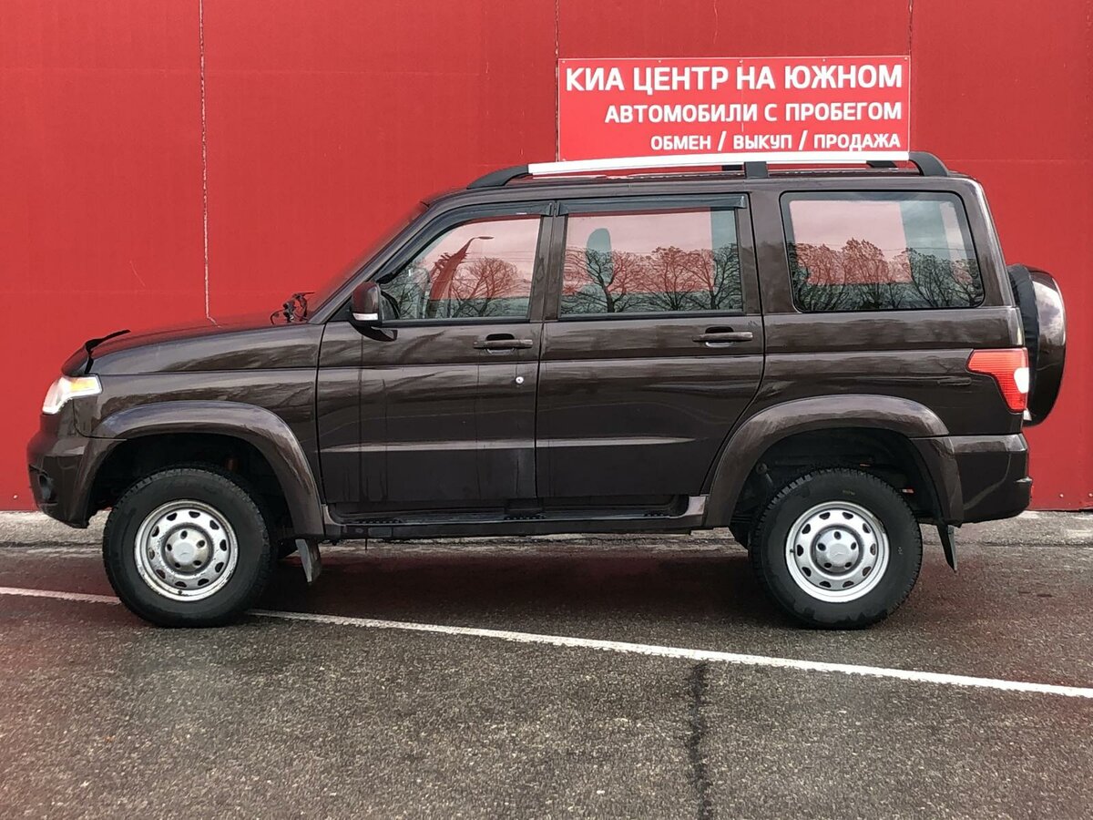 Уаз патриот коричневый