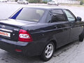 2007 Lada (ВАЗ) Priora I, чёрный - вид 1