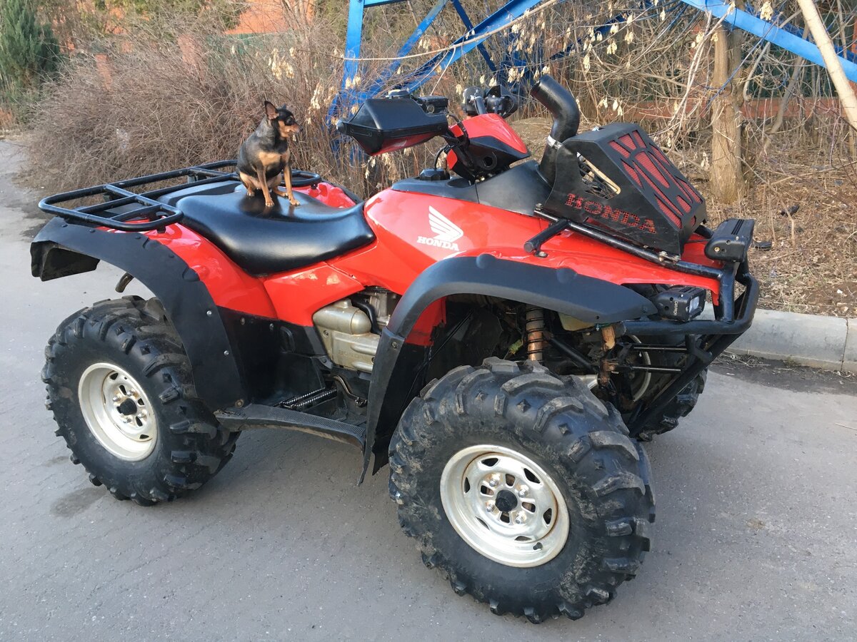 Honda TRX 500 2020 Black
